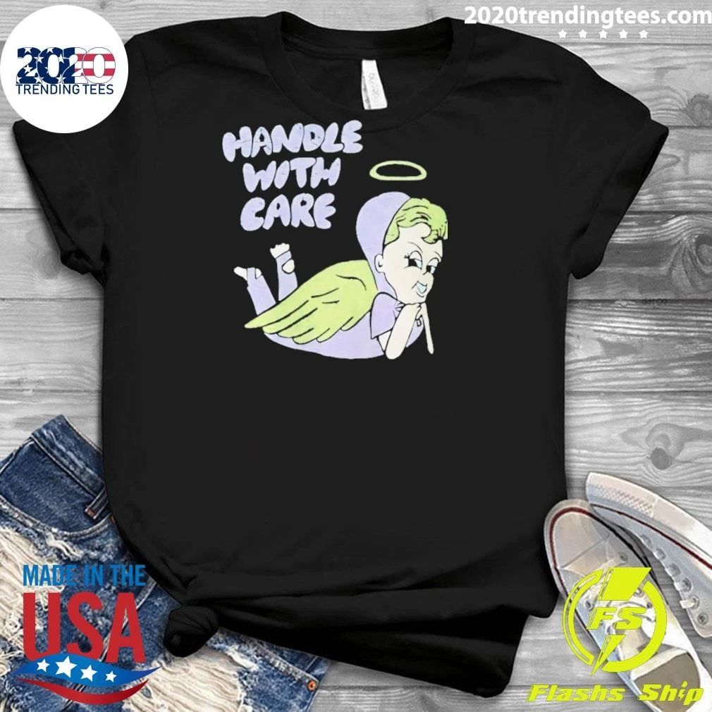 Handle With Care Angel Vintage Shirt