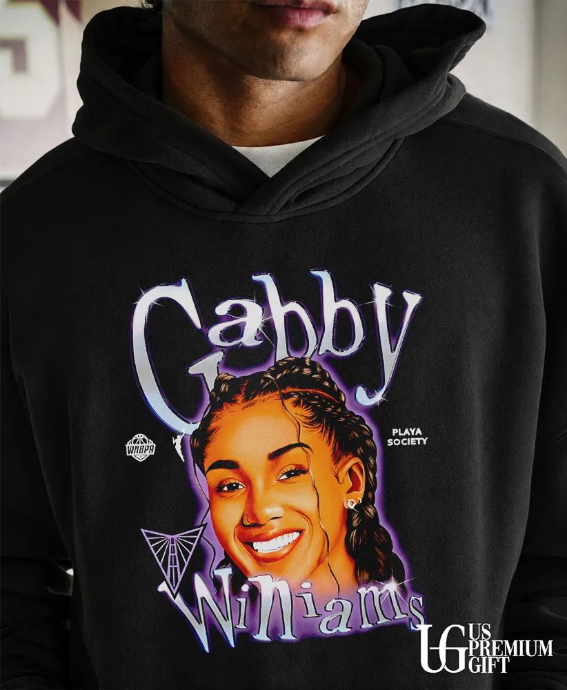 Gabby Williams Golden State Valkyries Playa Society 2026 big head shirt