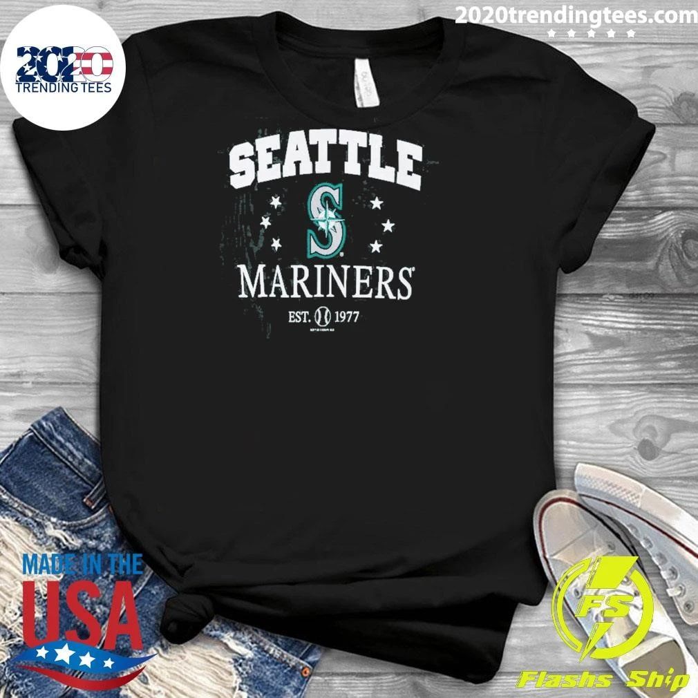 Seattle Mariners Soft as a Grape Youth Pigment Dye Shirt