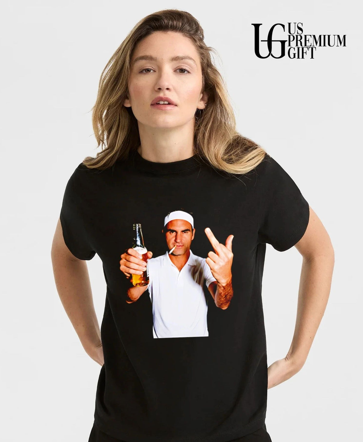 Roger Federer Drink Beer shirt