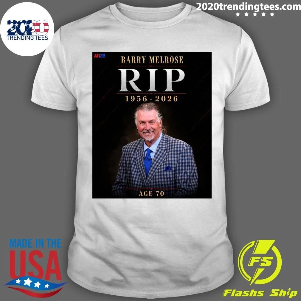 Barry Melrose Rip 1956-2026 Age 70 Shirt