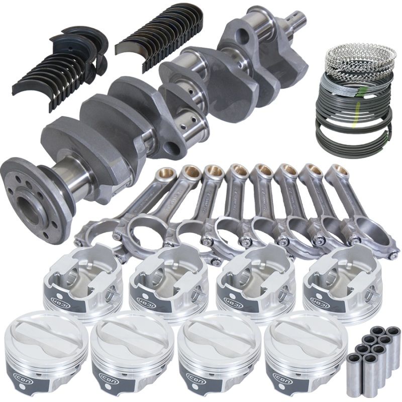 Eagle Chevy 350 3.750in Crank 6.000in I-Beam Rods -18cc 4.060in Pistons Rotating Assembly