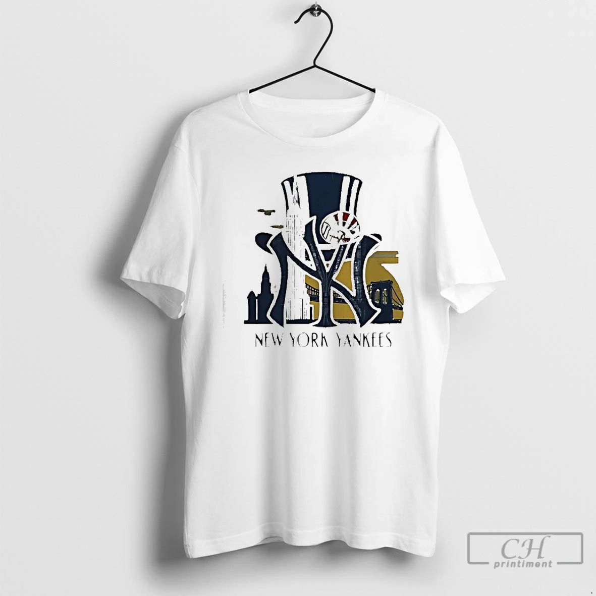 Classic New York Yankees Uncle Sam Hat Skyline