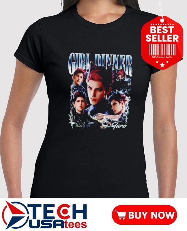 Valko Girl Dinner Taro graphic shirt