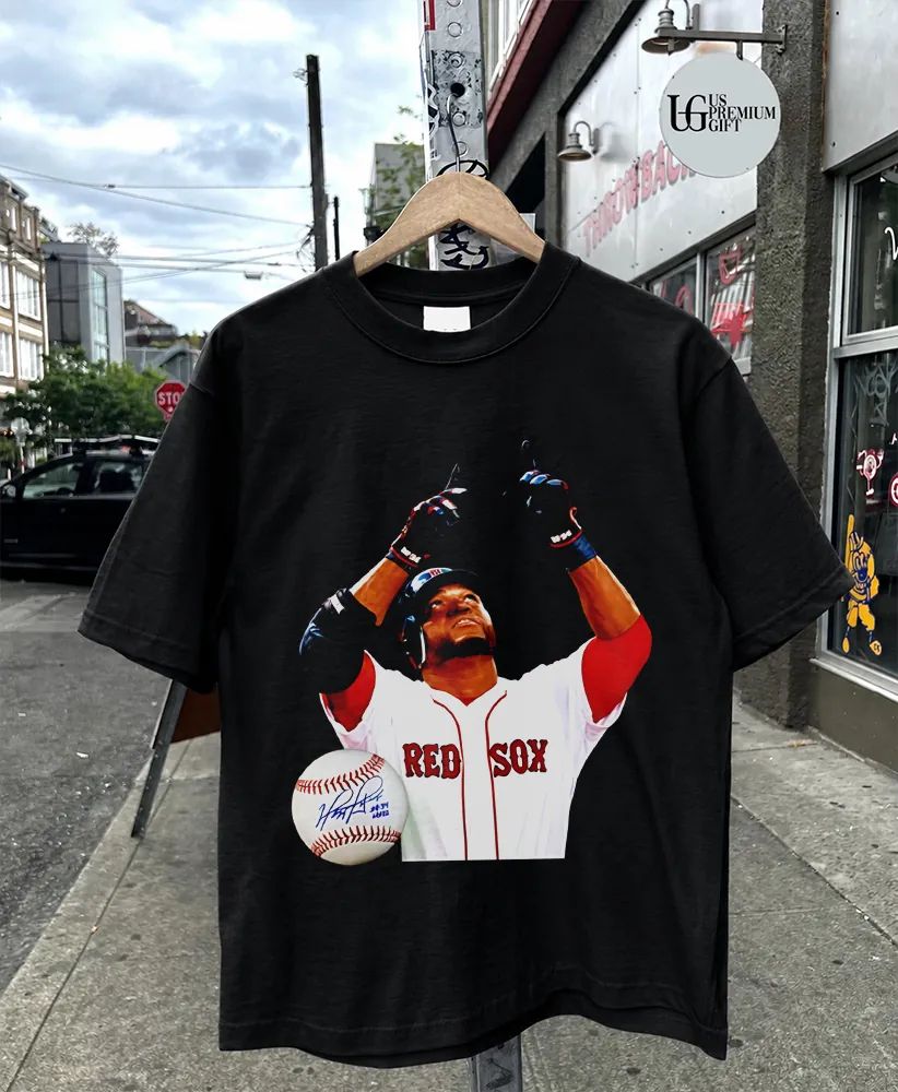 David Ortiz Boston Red Sox 500 HR Club Signature shirt