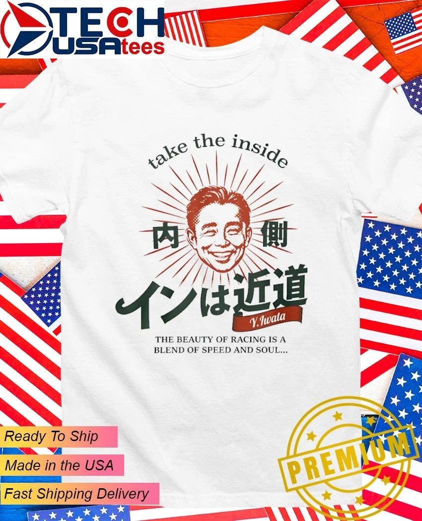 Yasunari Iwata take the inside shirt