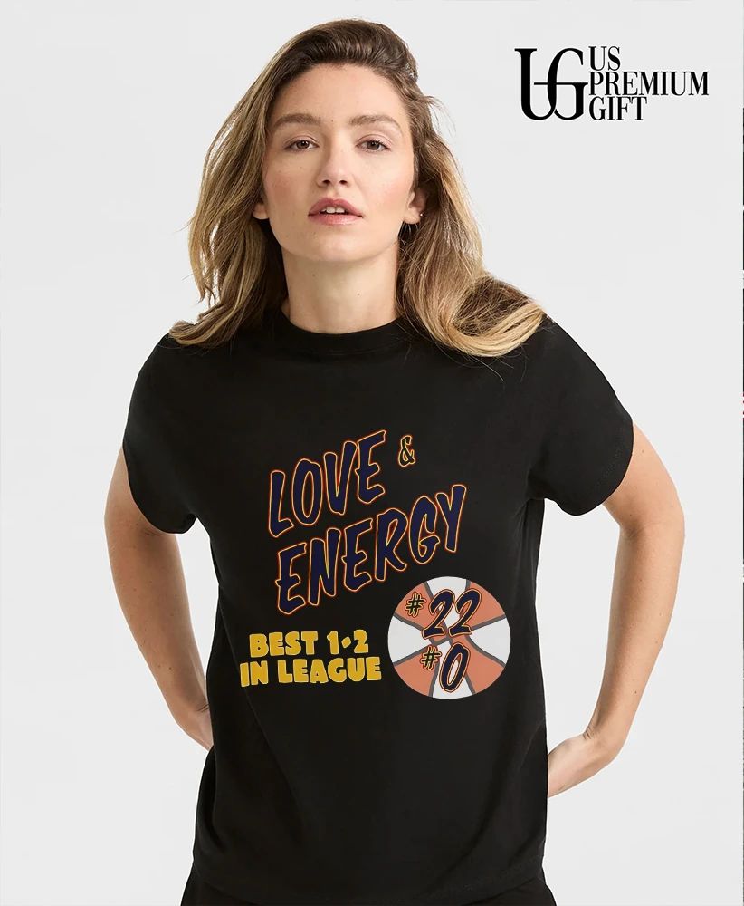 Love & Energy best 1-2 in League Indiana Fever NBA shirt
