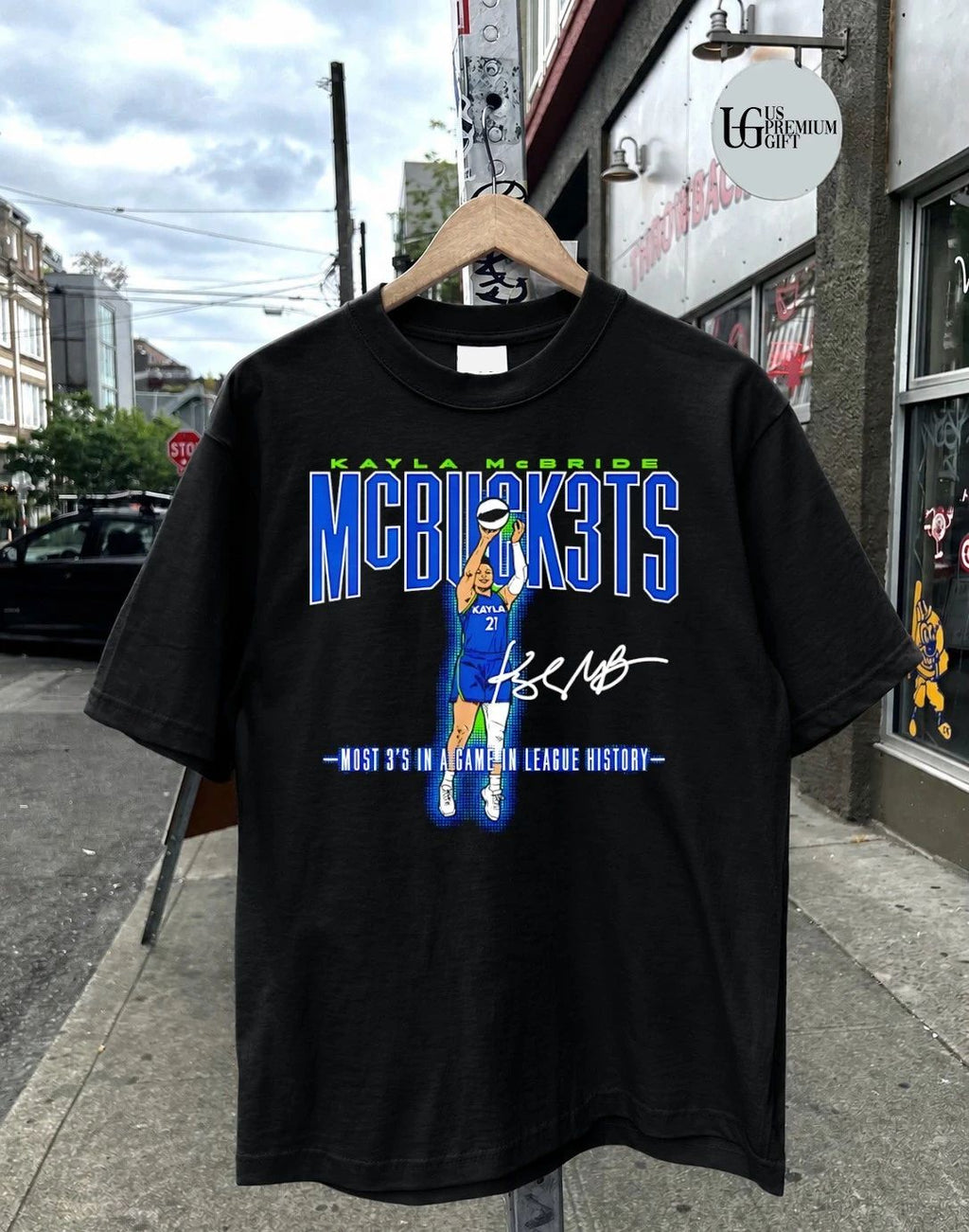 Kayla McBride 10 MCBUCK3TS Minnesota Lynx WNBA Most 3’s in a game in League History 2026 signature shirt