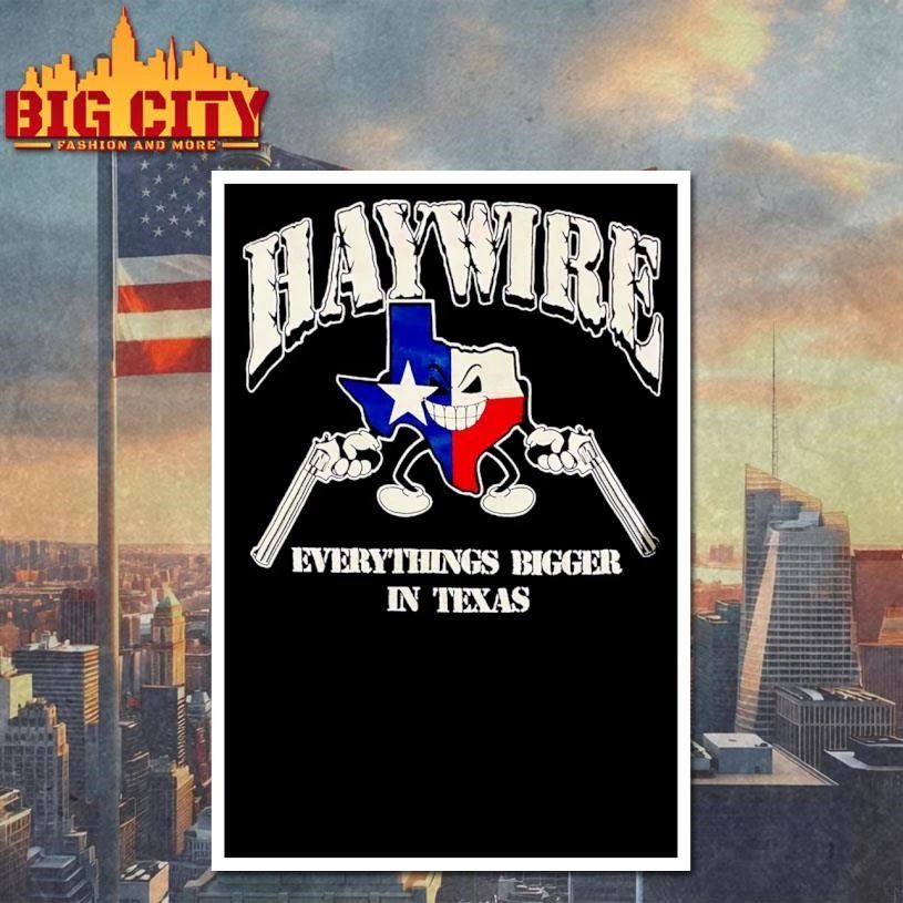 Haywire X Drain Headline Is Your Friend Tour 2026 Texas Graphic Shirt