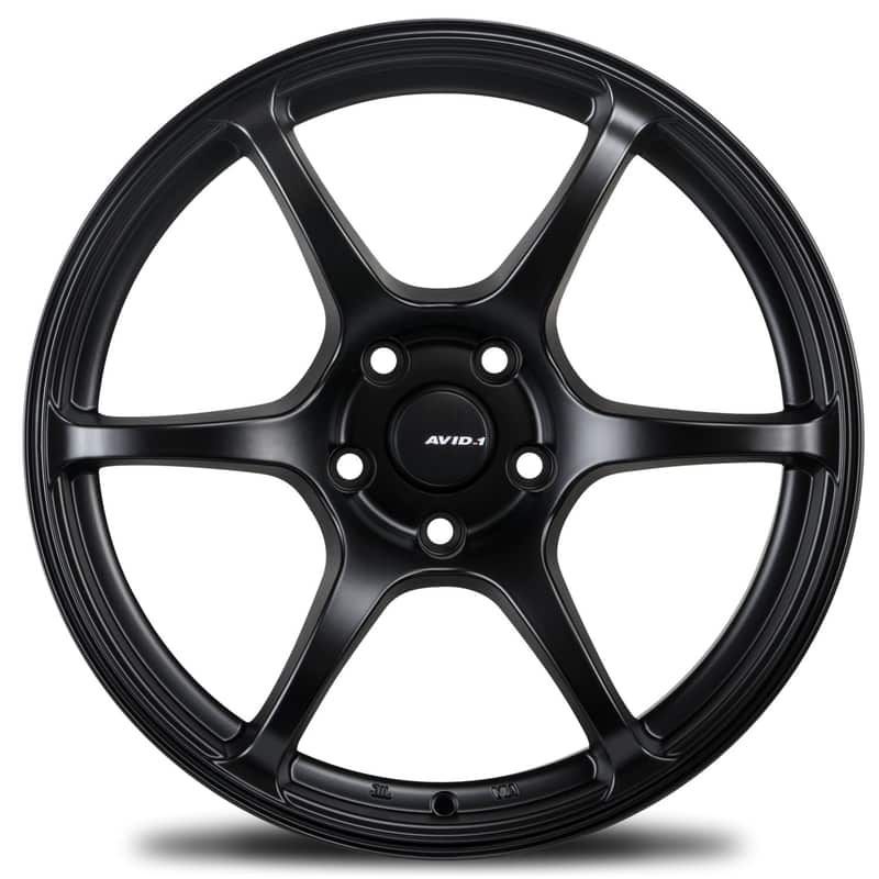 AVID1 AV26 Matte Black 18×8.5 | 5×114.3 (AV2618855H35BK)
