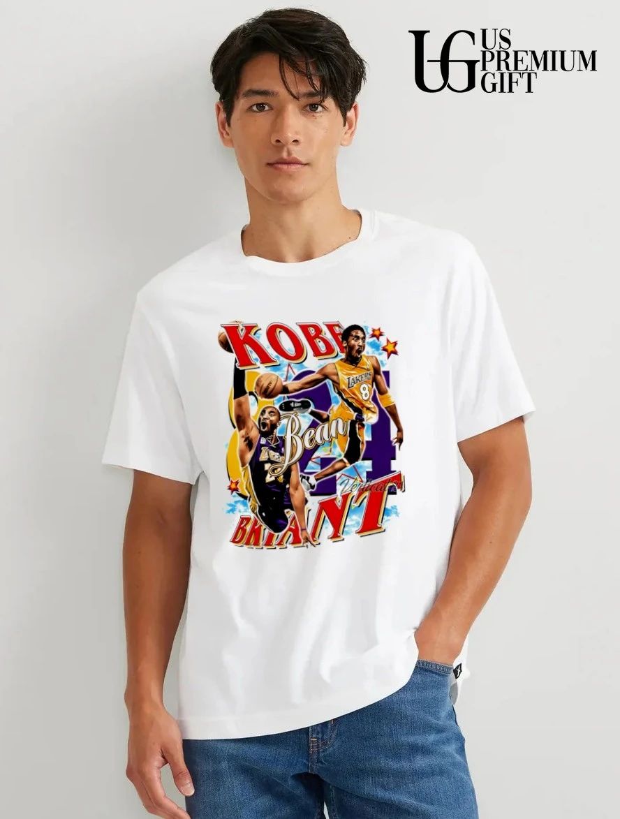 Kobe Bryant Bean Los Angeles Lakers NBA vintage shirt