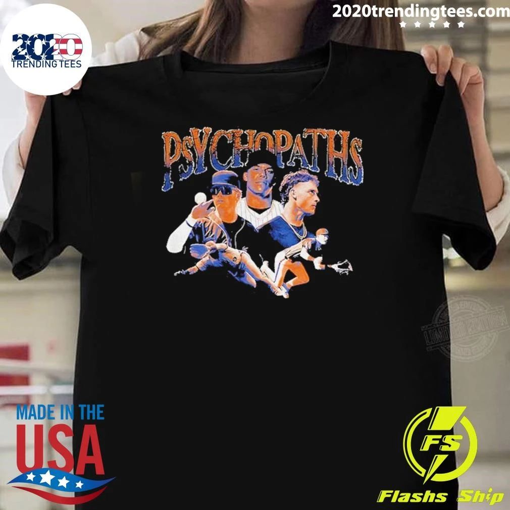 Psychopaths New York Mets Baseball Shirt
