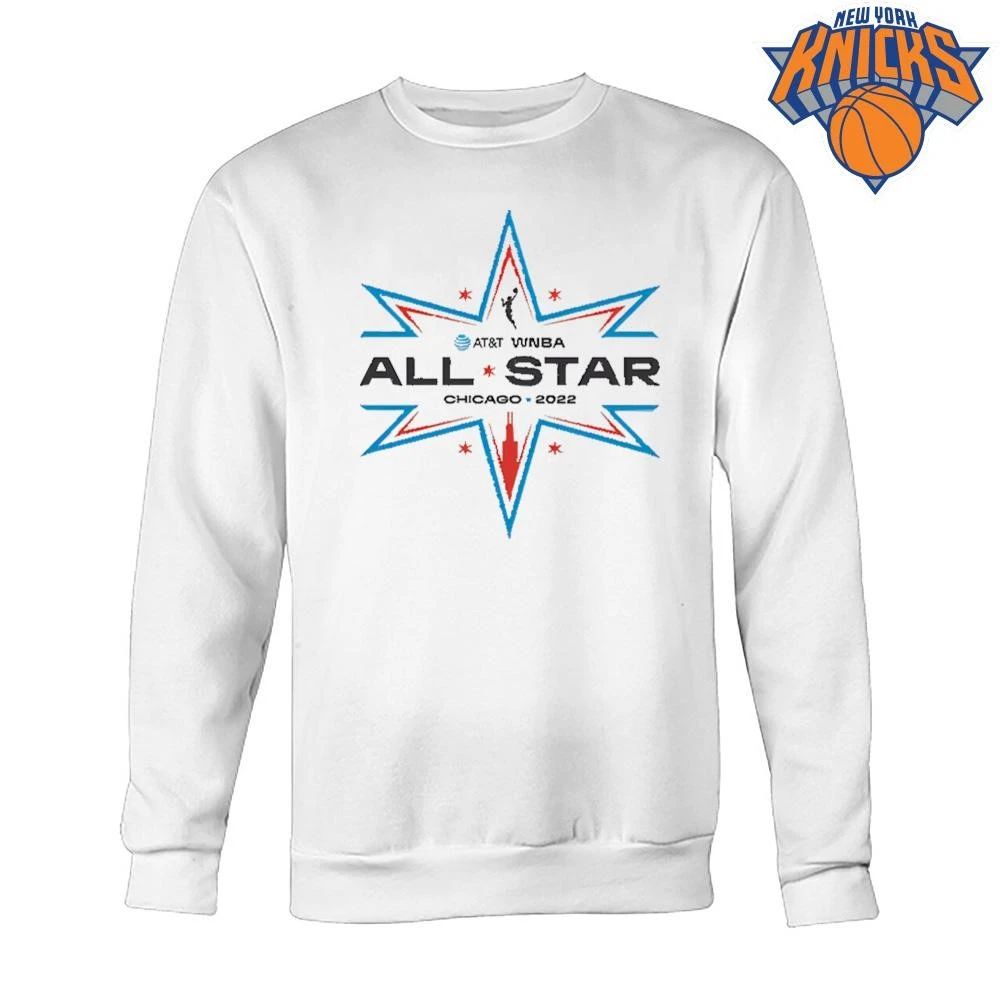 AT&T WNBA All Star Chicago 2022 Basketball Logo Sports Shirt