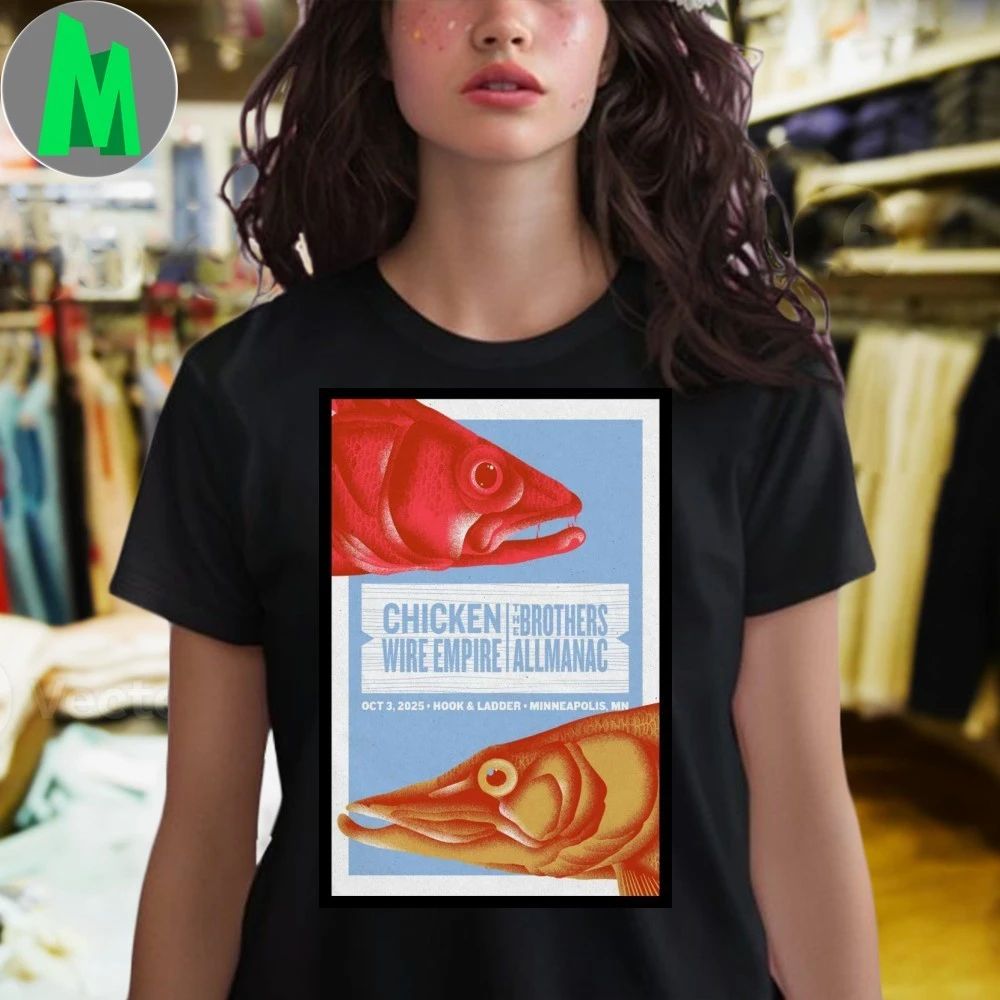 Chicken Wire Empire Tour Minneapolis, Minnesota 2025 Poster Shirt