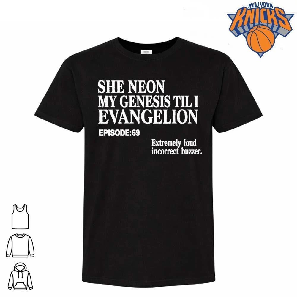 She Neon My Genesis Til I Evangelion shirt