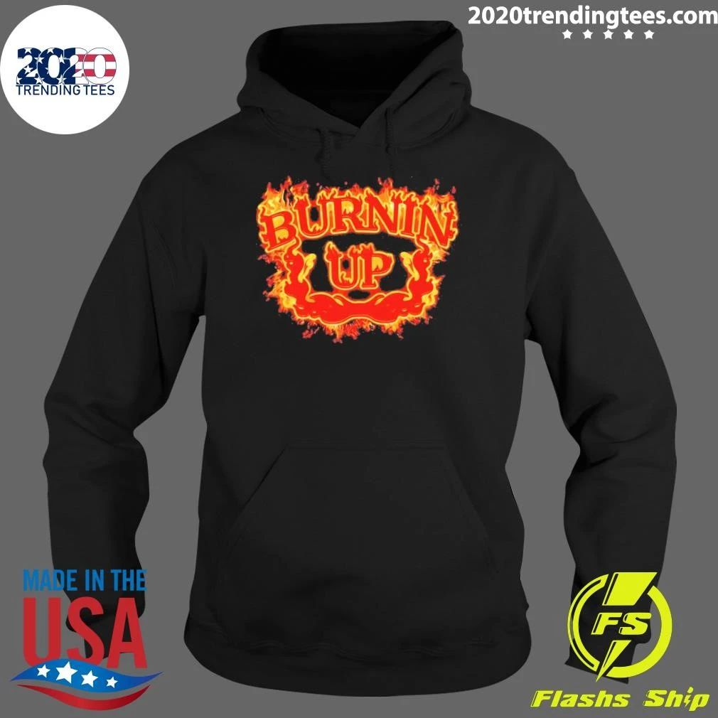 Burnin Up Vintage Flames Shirt