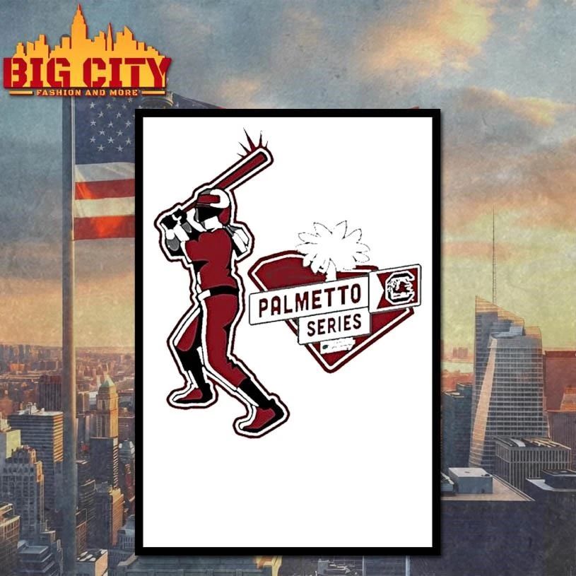 Palmetto Series 2026 South Carolina Gamecocks Logo Baseball Shirt