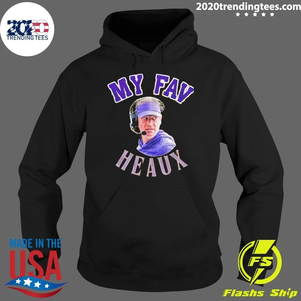 Lane Kiffin Lsu Coach My Fav Heaux Shirt