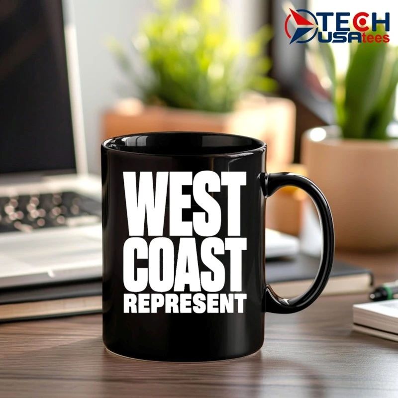 West Coast Represent shirt