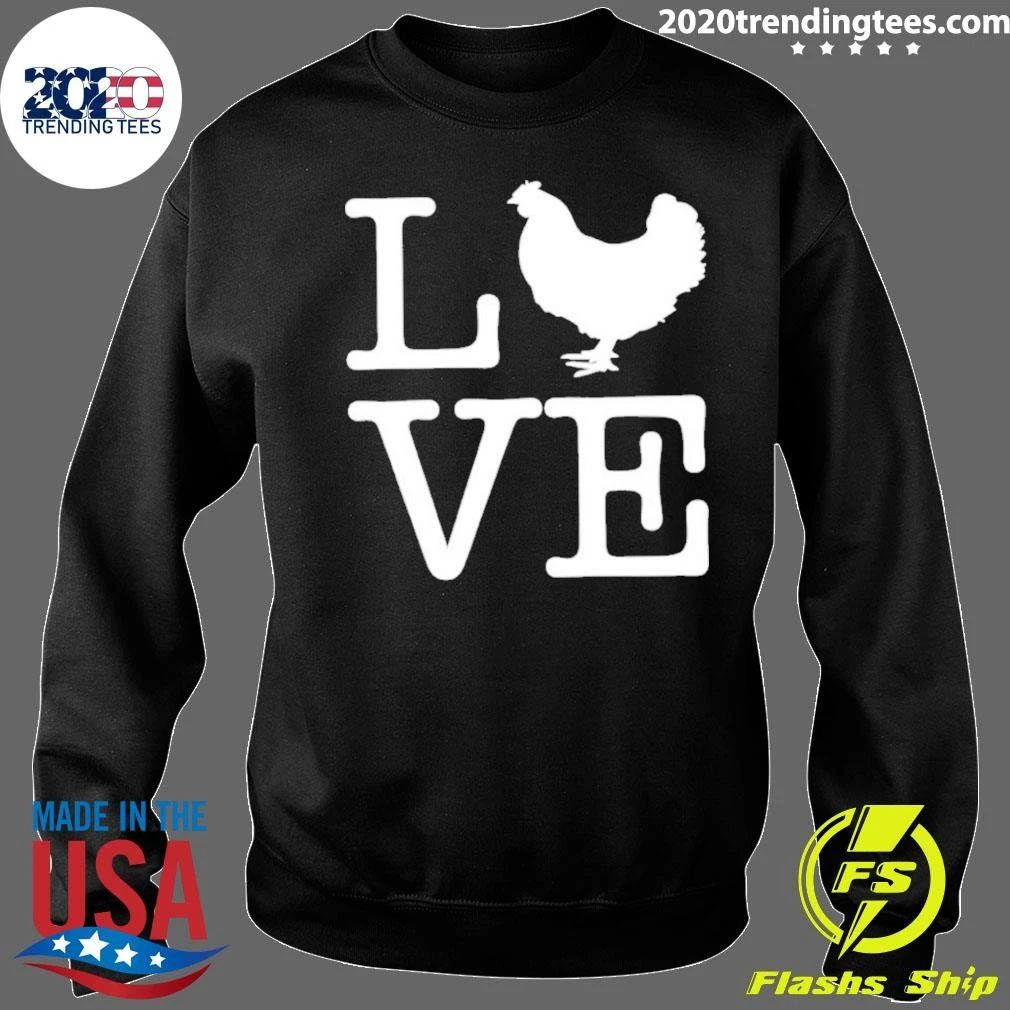 Hunter Luepke Love Chicken Shirt