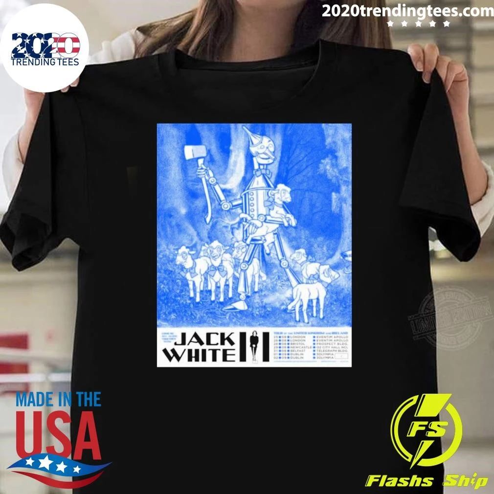 Jack White United Kingdom And Ireland 2026 Tour Shirt