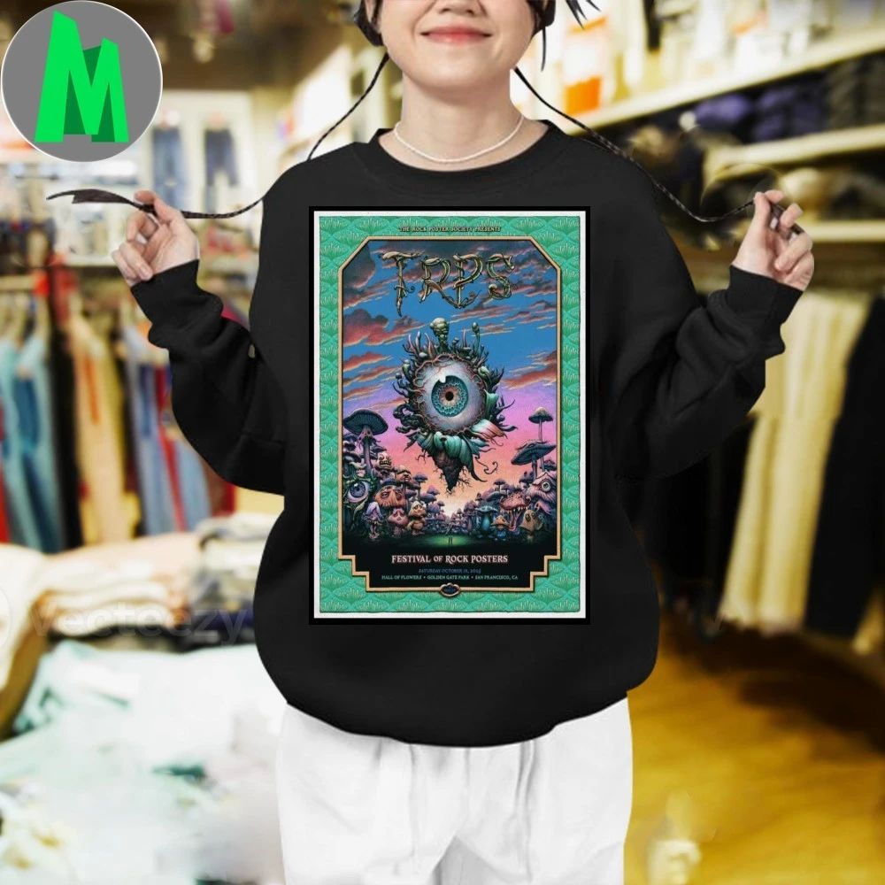 TRPS Hall Of Flowers Golden Gate Park Show Poster Shirt