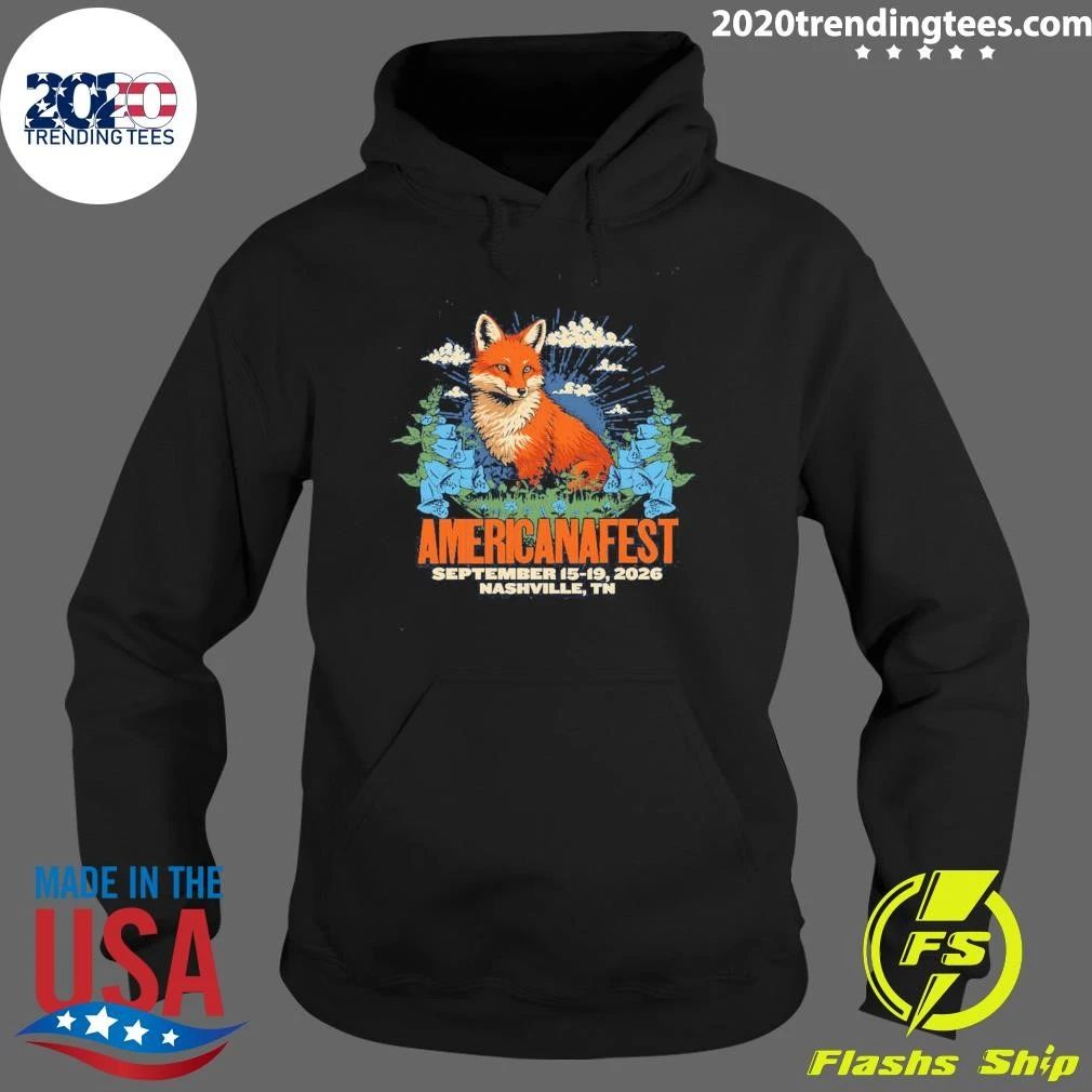 Americanafest 2026 Merch Nashville TN From September 15-19 2026 Shirt