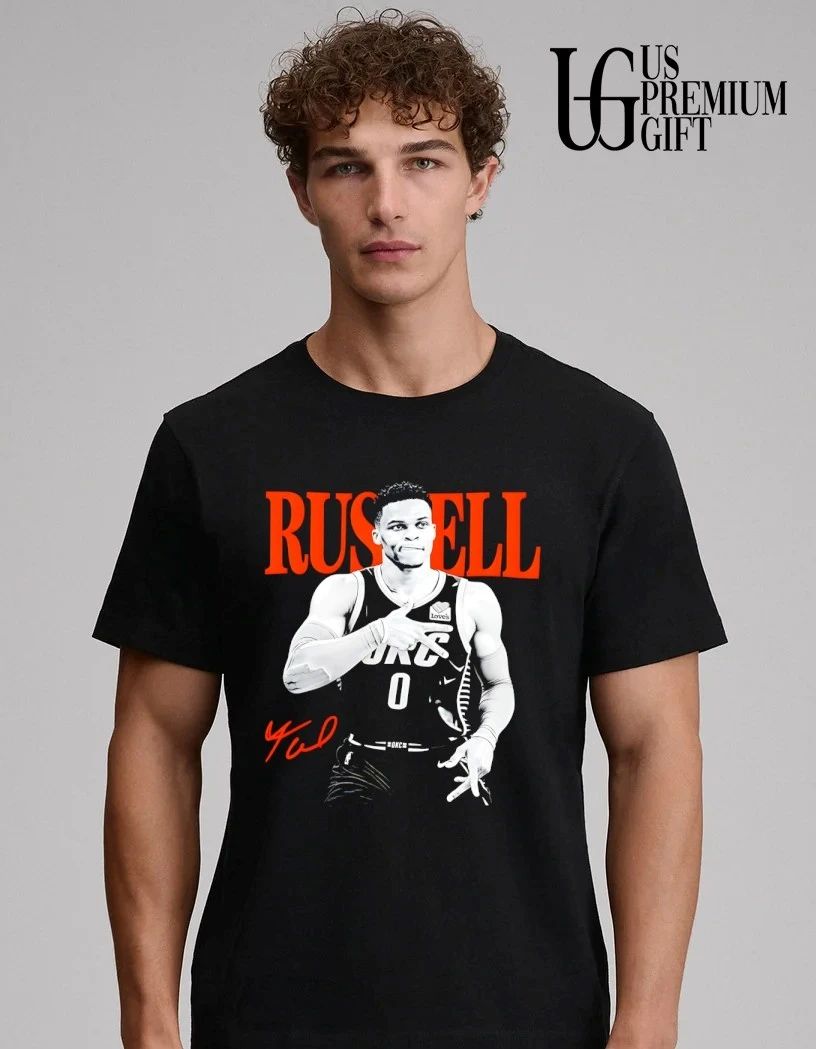 Russell Westbrook Oklahoma City Thunder basketball signature shirt
