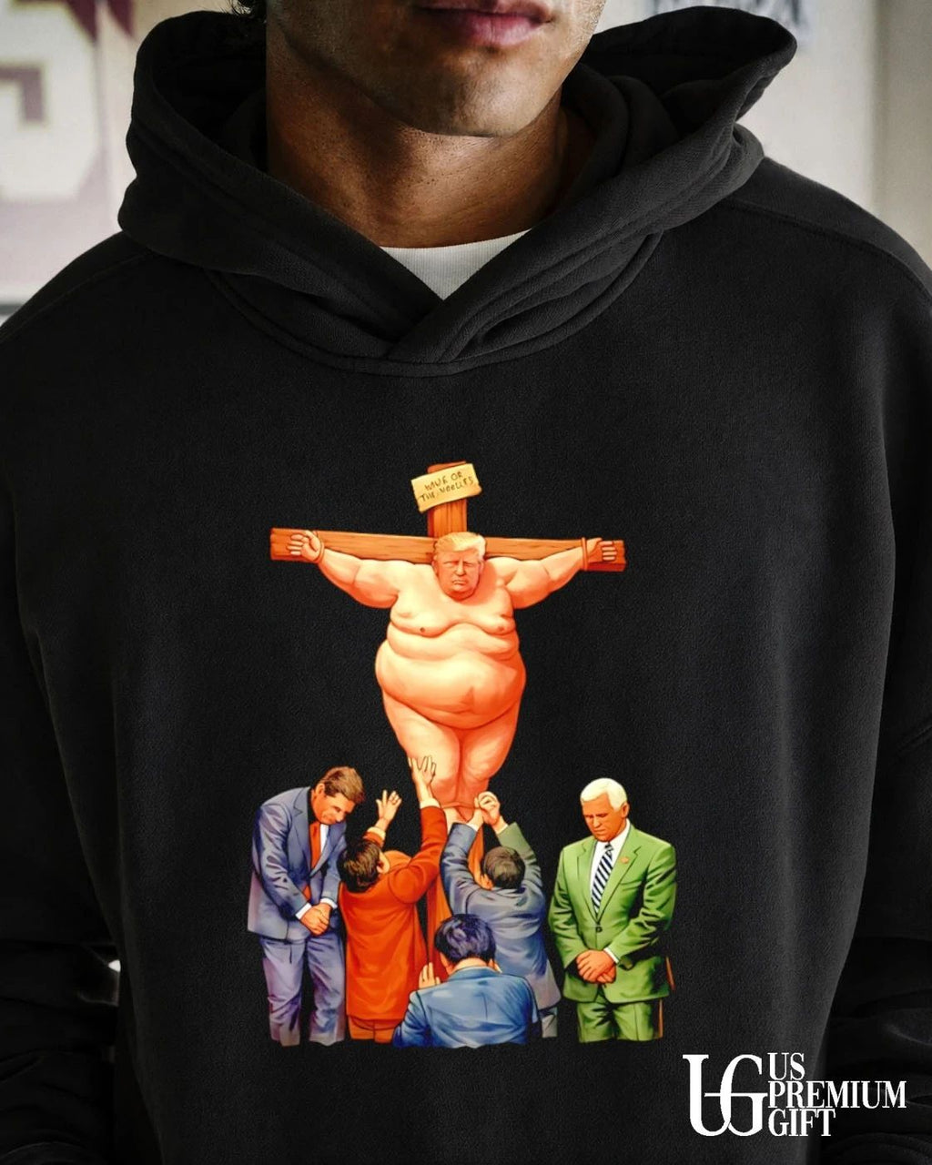 Orange Jesus fat Donald Trump king of the thieves shirt