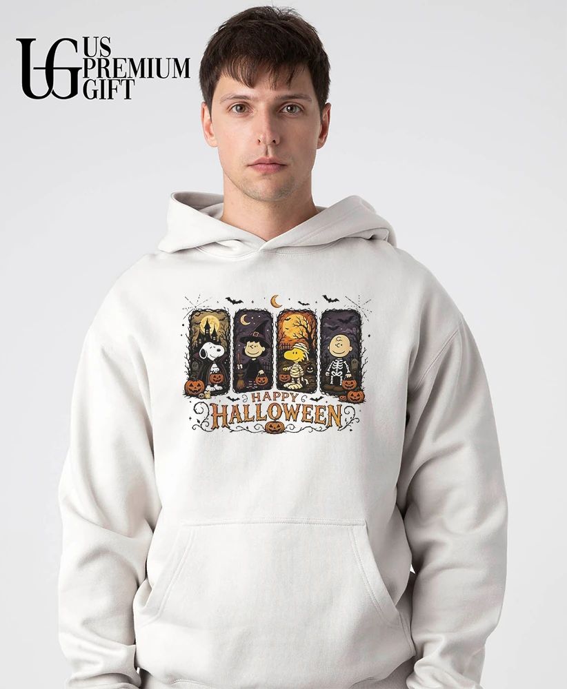 Spooky Happy Halloween Friends Pumpkin Trick Or Treat shirt