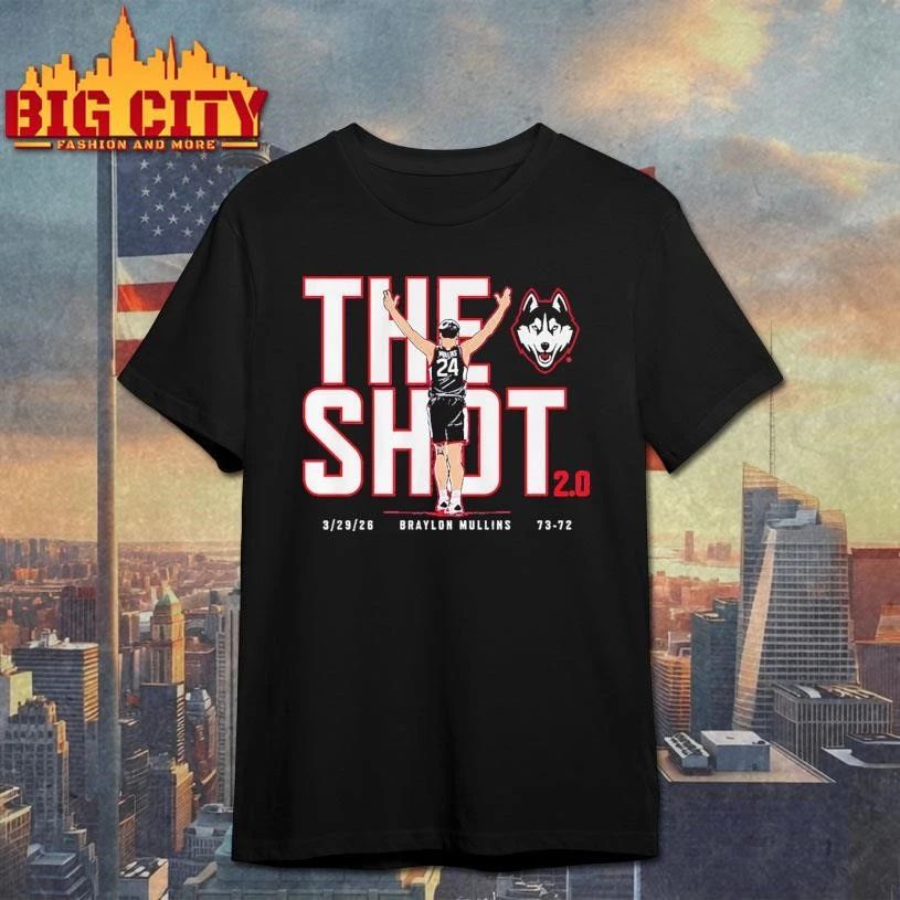 UConn Basketball Braylon Mullins The Shot 2.0 College Shirt