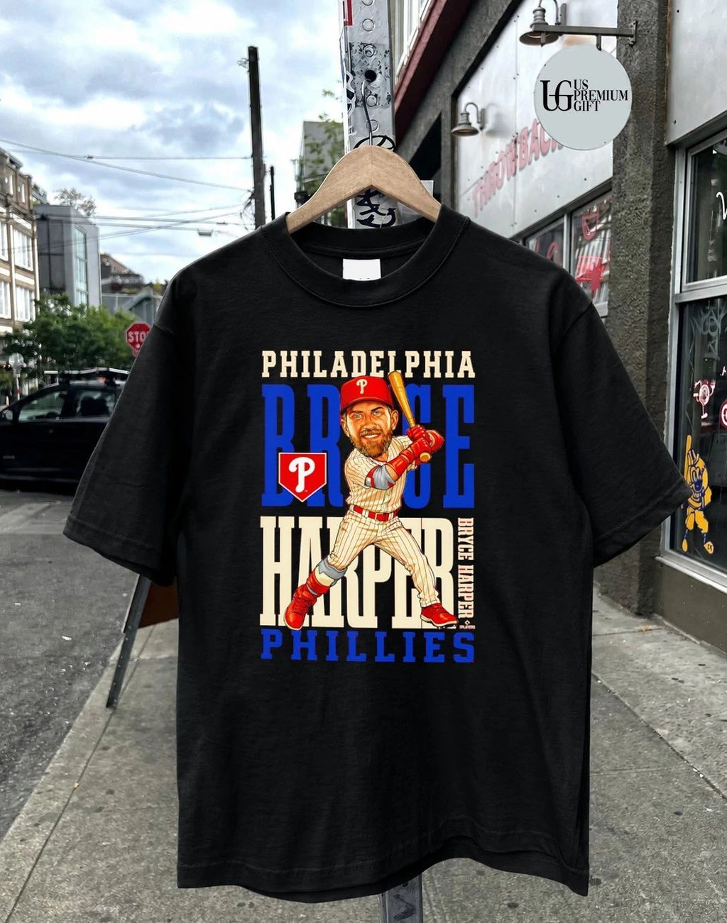 Bryce Harper Philadelphia Phillies baseball 2026 caricature shirt