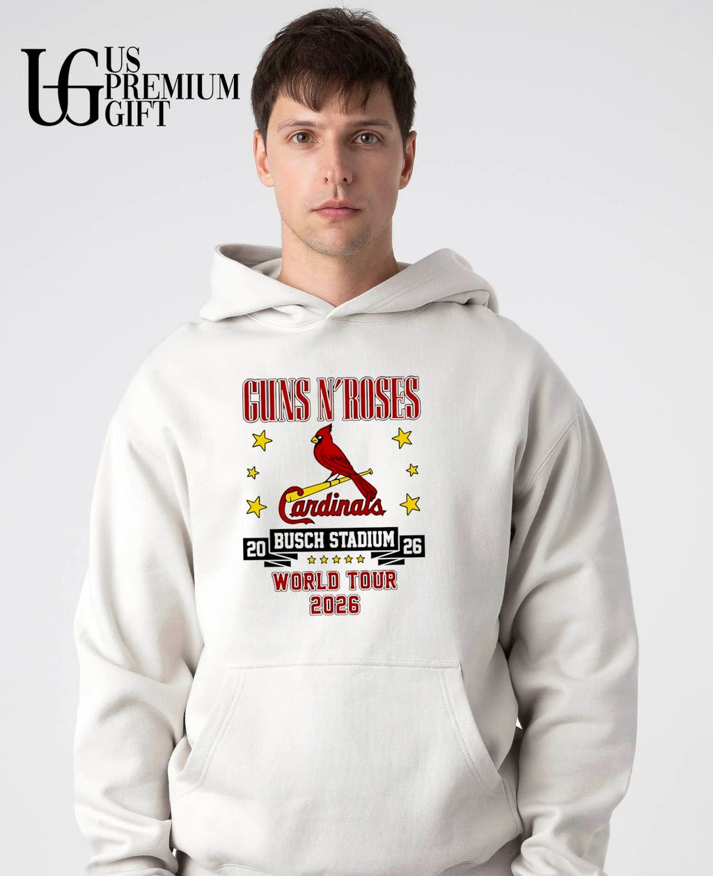 Guns N’Roses St Louis Cardinals 2026 World Tour at Busch Stadium shirt