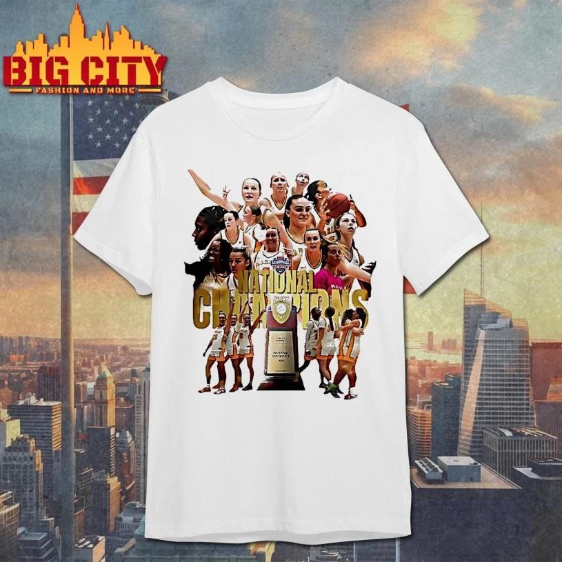 Marian Knights 2026 Womens Basketball National Champions Trophy Shirt