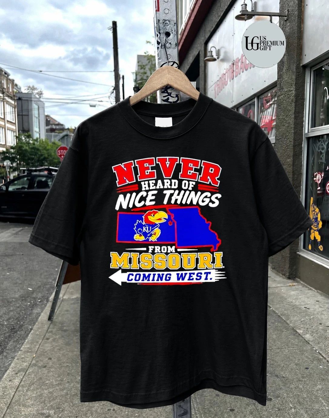 Kansas Jayhawks Heard Of Nice Things From Missouri Coming West 2026 shirt