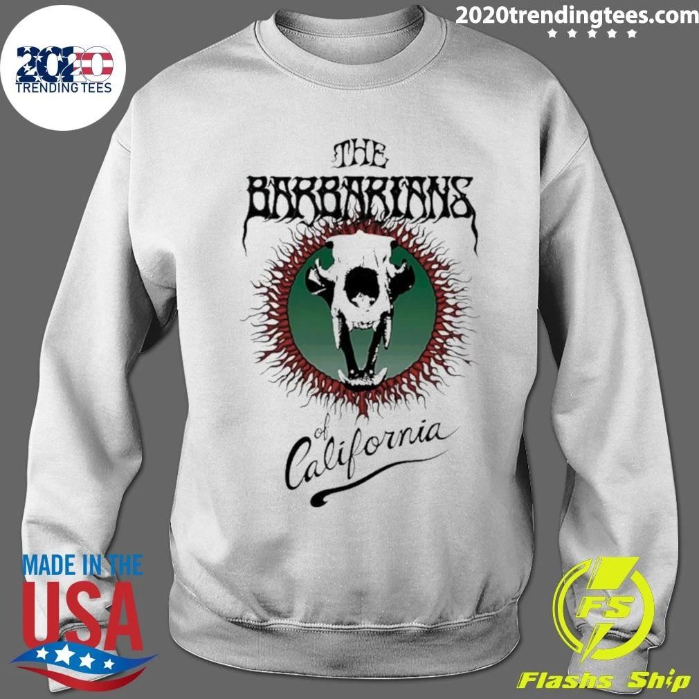 The Barbarians Of California Bear Skull Shirt