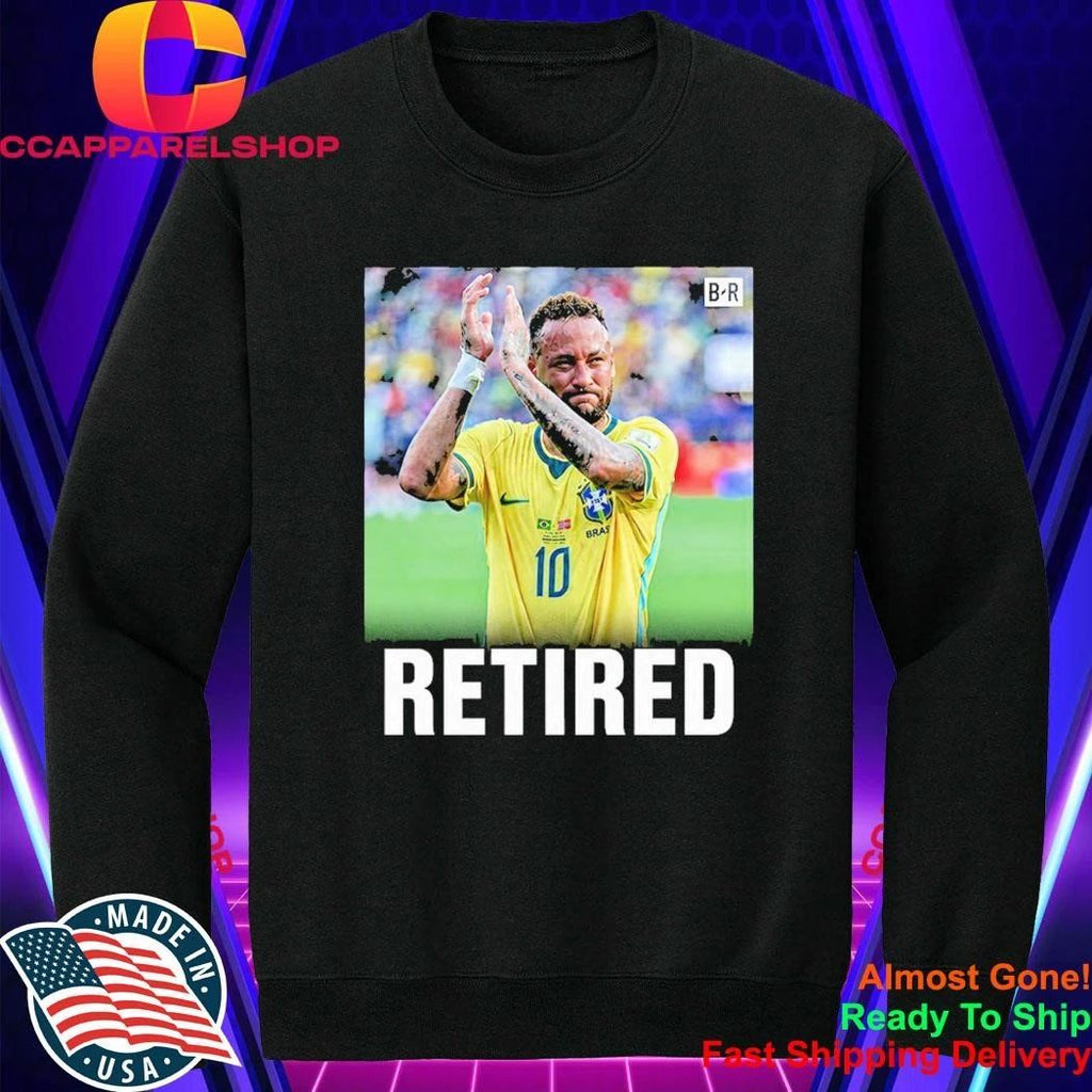 Neymar Jr Brazil Retired Graphic 2026 Shirt