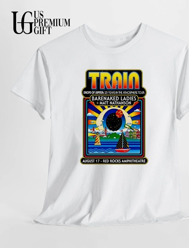 Train August 17 2026 Red Rocks Amphitheatre Morrison shirt