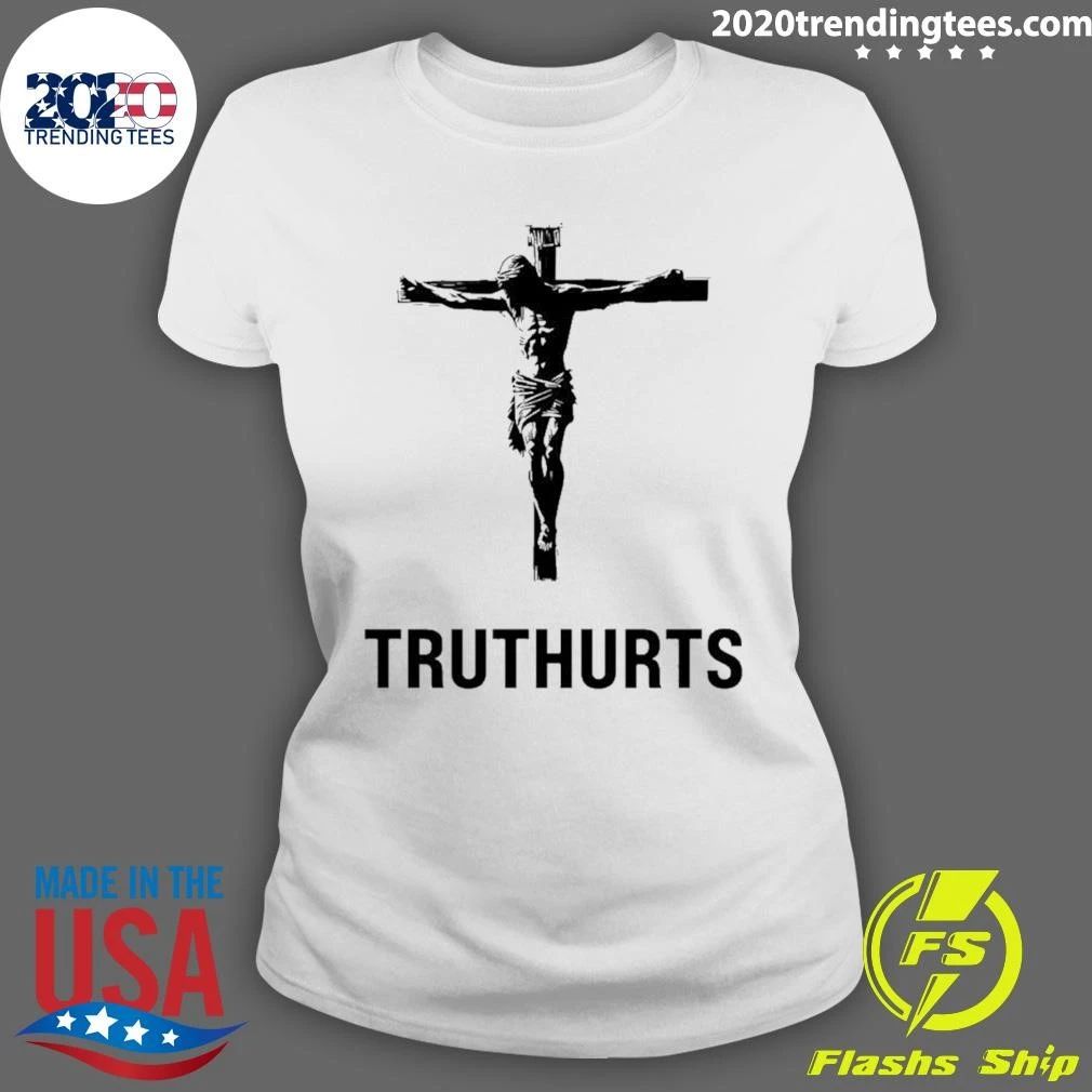 Jesus Truthurts Cross Christ Graphic Shirt