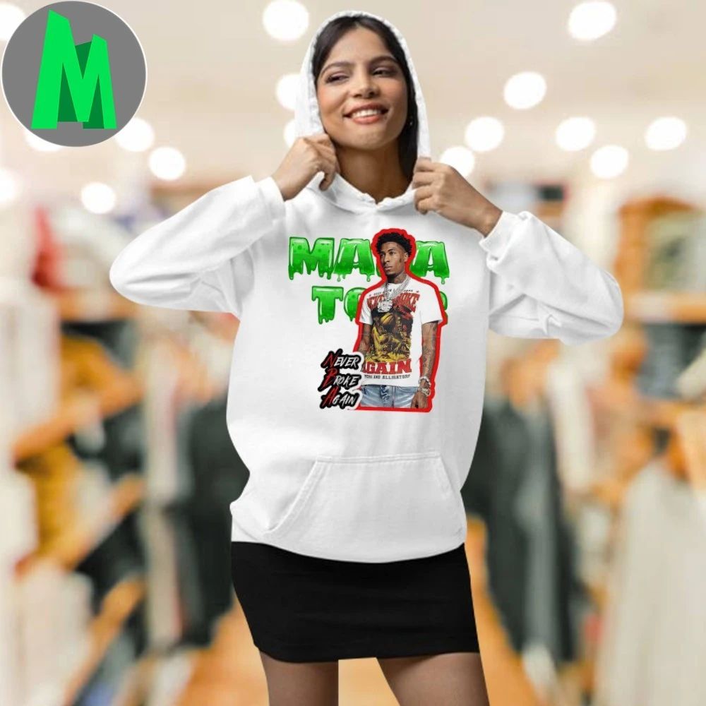Masa Tour Never Broke again NBA YoungBoy 2025 Shirt