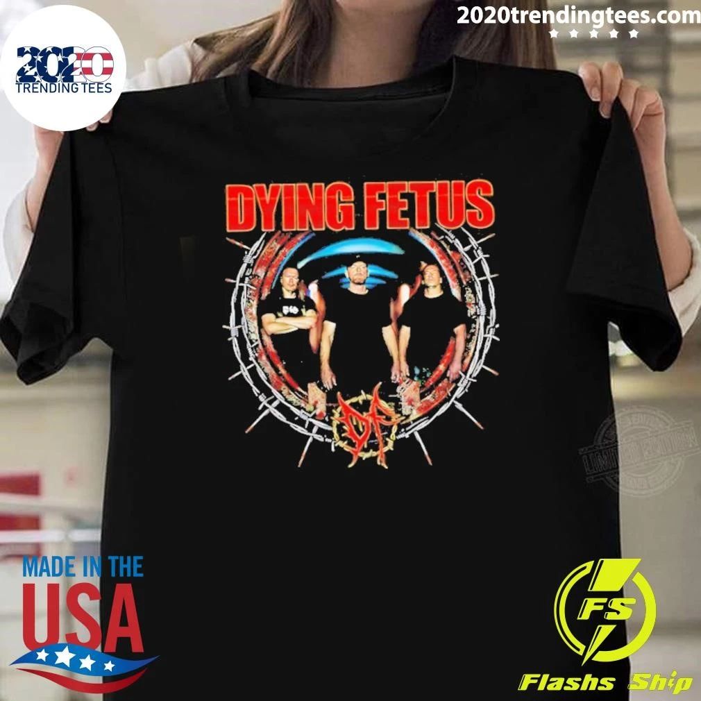 Dying Fetus Spike Circle Graphic Shirt