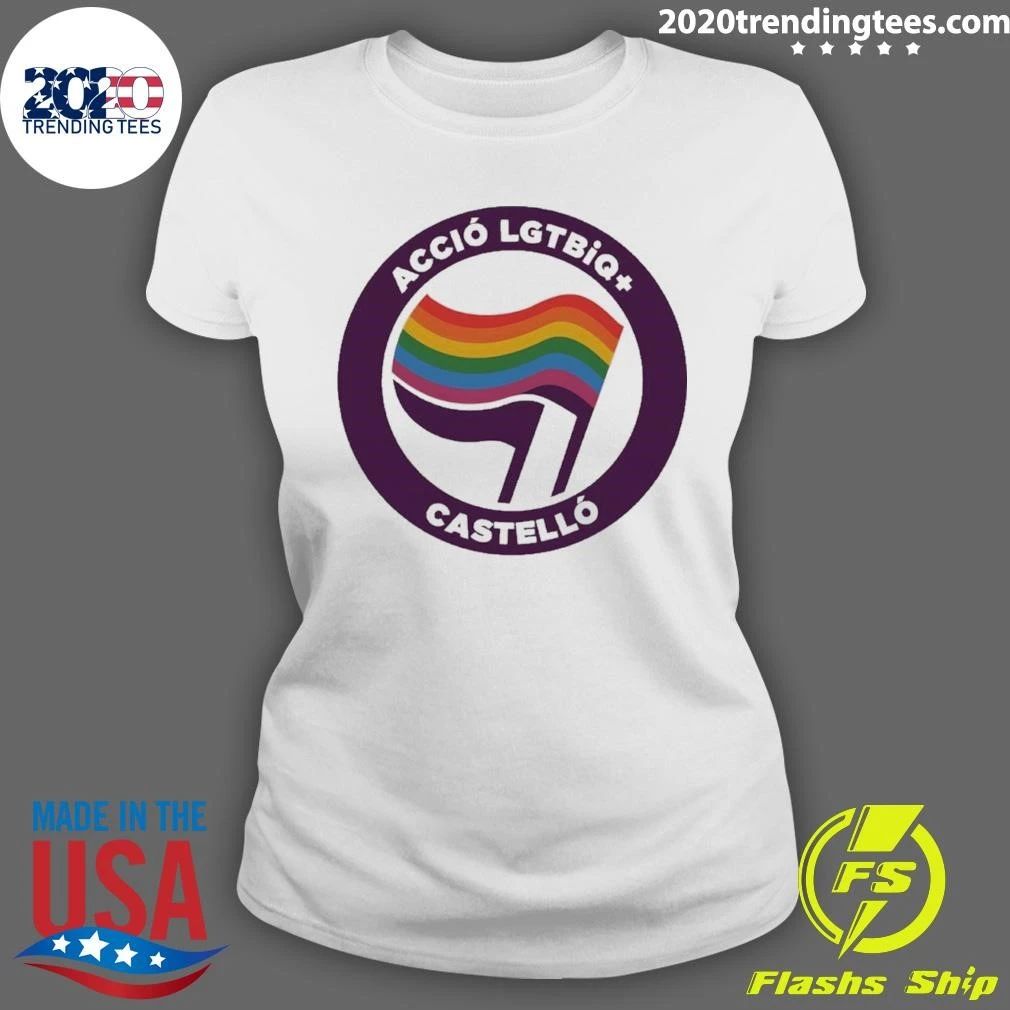 Accio Lgtbiq+ Castelló Pride Lgbtq Rights Shirt