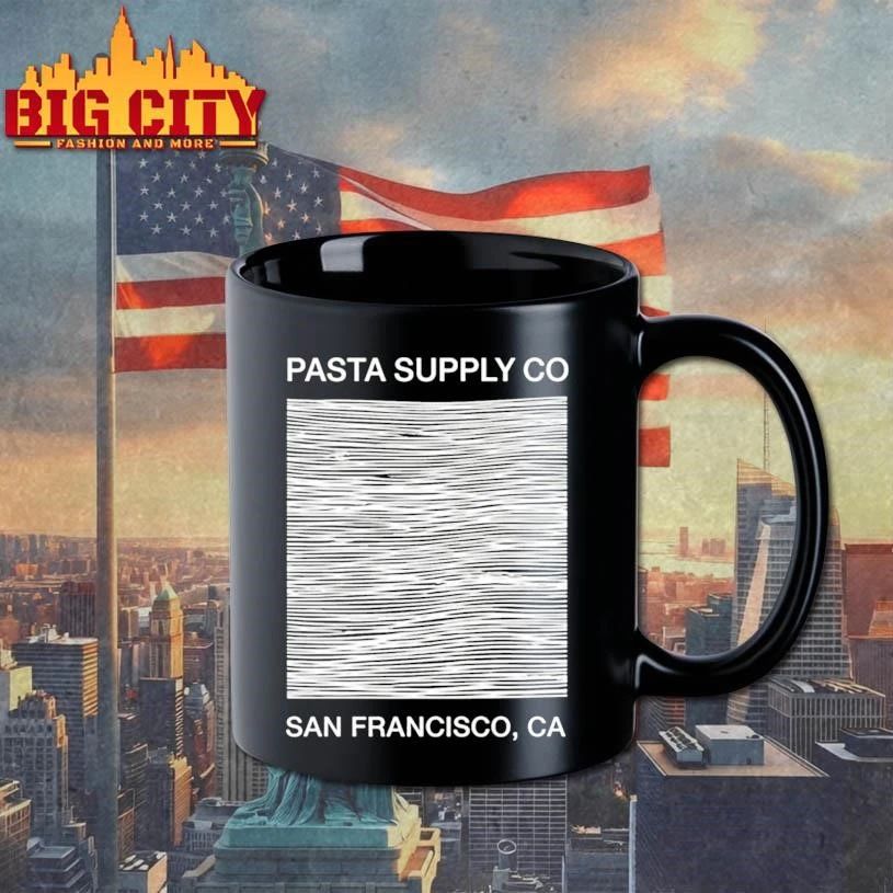 Pasta Supply Co San Francisco Unknown Pleasures Shirt