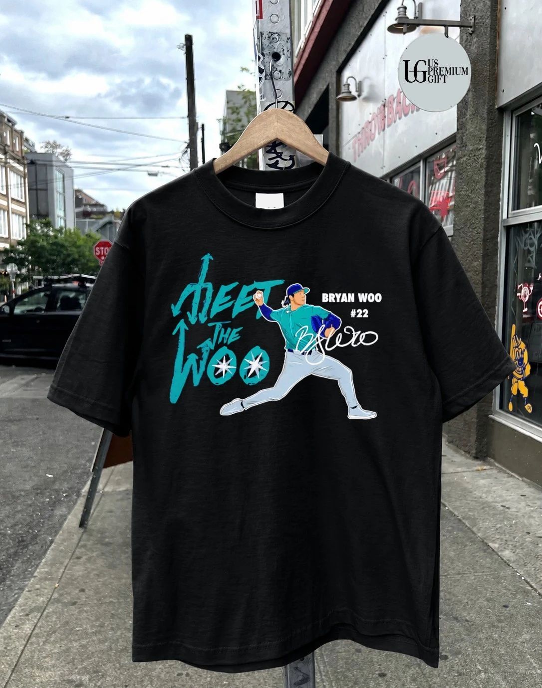 Meet The Woo Bryan Woo Seattle Mariners baseball signature shirt