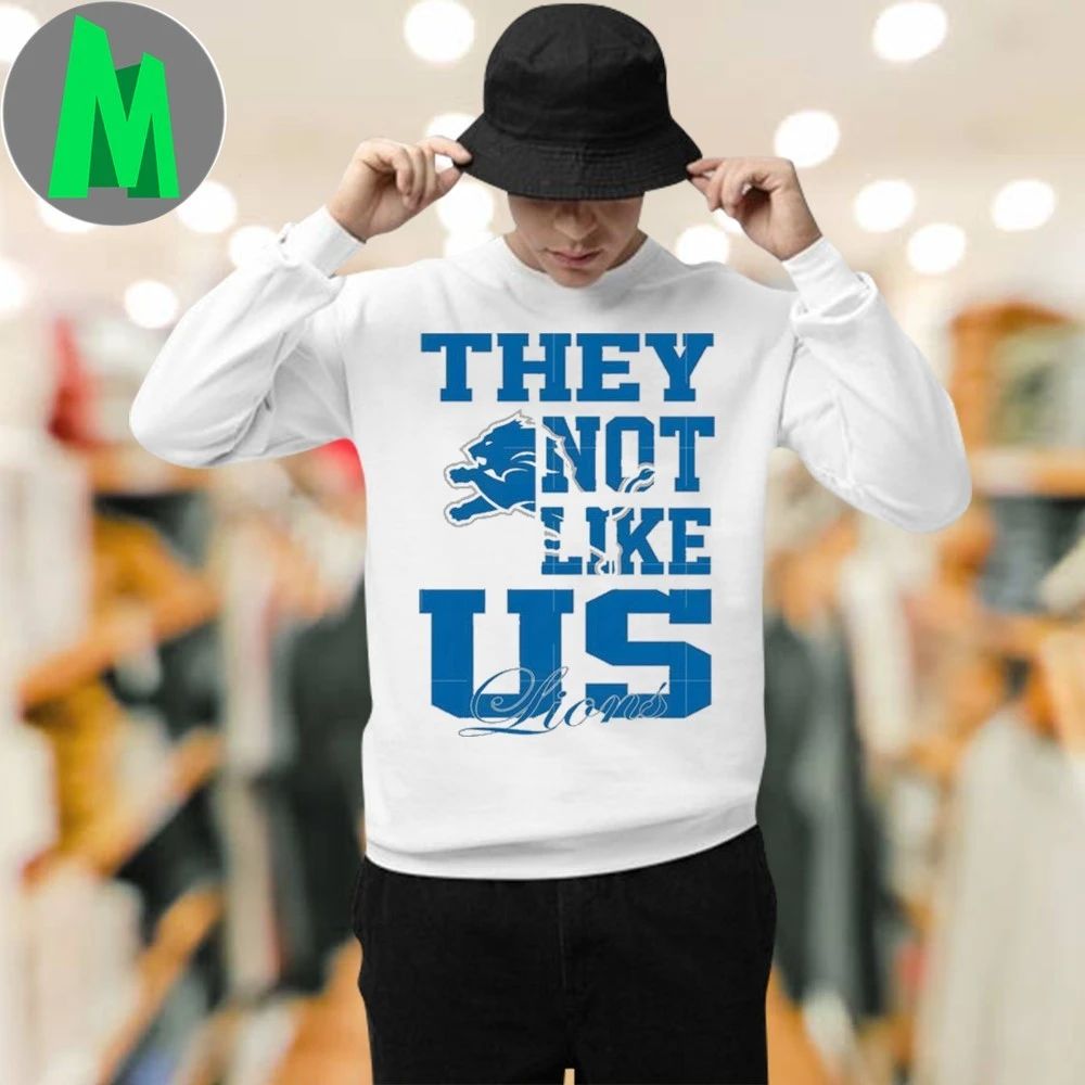 They not like us lions Logo 2025 T-Shirt