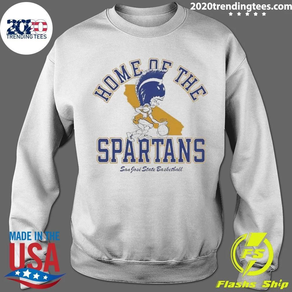 Sjsu Basketball Home Of The Spartans Shirt