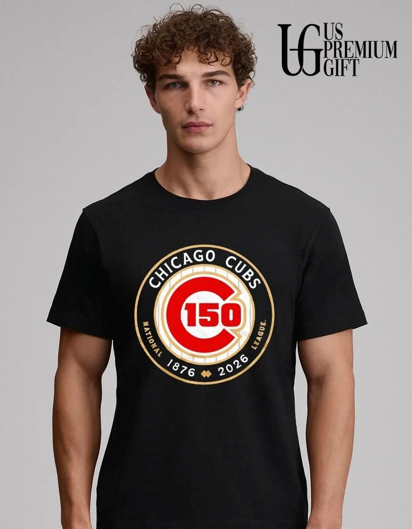 Chicago Cubs 150 National League 1876-2026 shirt