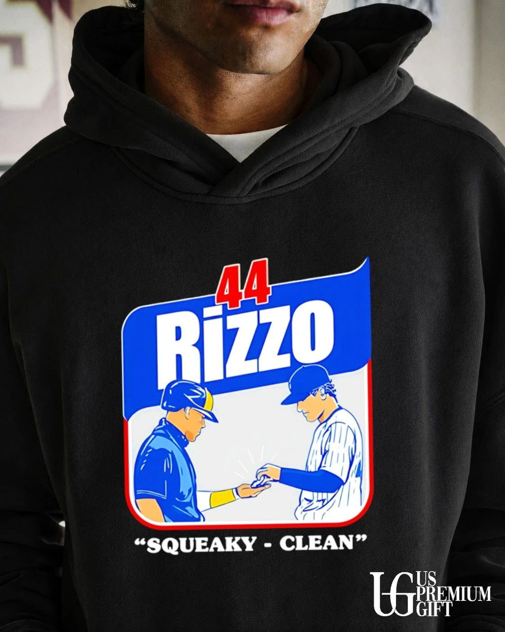 Anthony Rizzo 44 Squeaky Clean Chicago Cubs baseball shirt