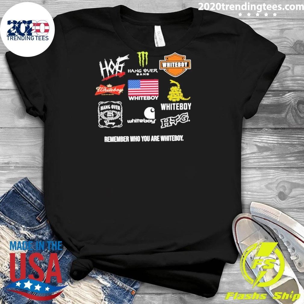 Remember Who You Are Whiteboy Logo Shirt
