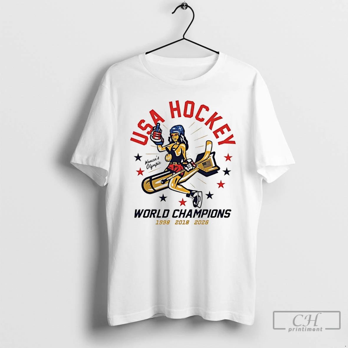 Classic Usa Hockey Womens Olympic World Champions 1998 2018 2026